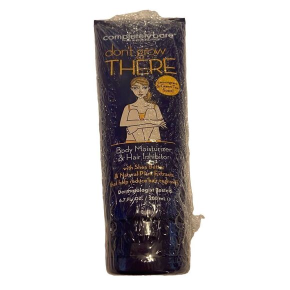 Completely Bare Hair Remover DON'T GROW THERE Body Moisturizer & Inhibitor 6.7oz - Picture 1 of 6